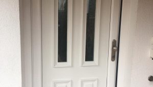 Výměna výplně dveří před