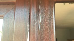 Renovace plastového okna - před opravou